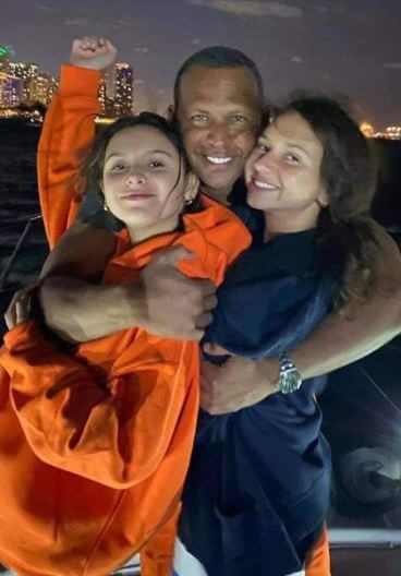 Cynthia's ex-husband Alex and their daughters
